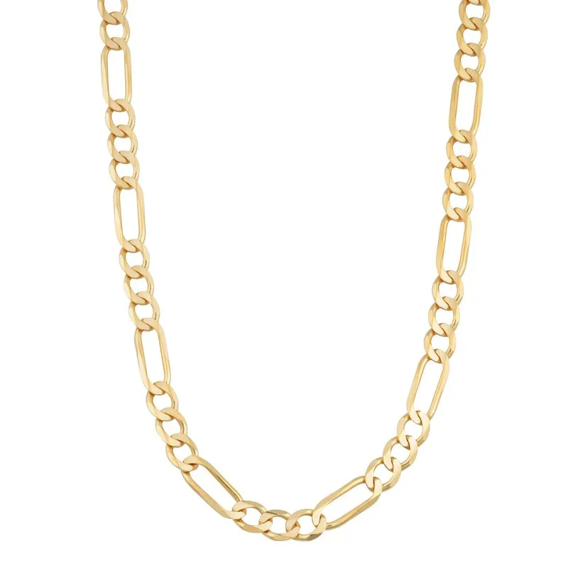 22" 4.6mm Figaro Chain Necklace