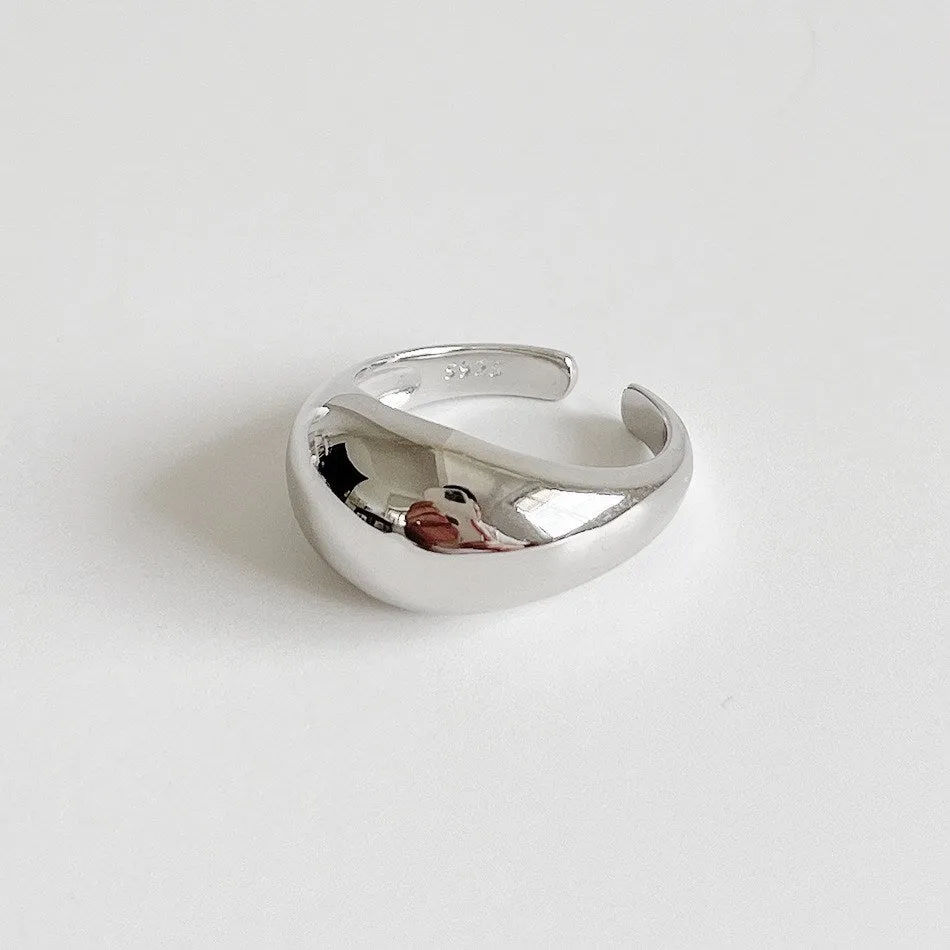 Adjustable Chunky Dome Ring