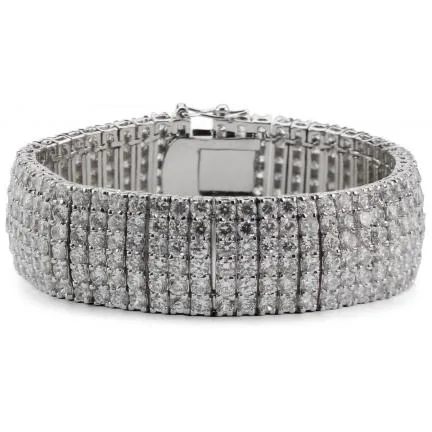 Alanna Cubic Zirconia Statement Bracelet