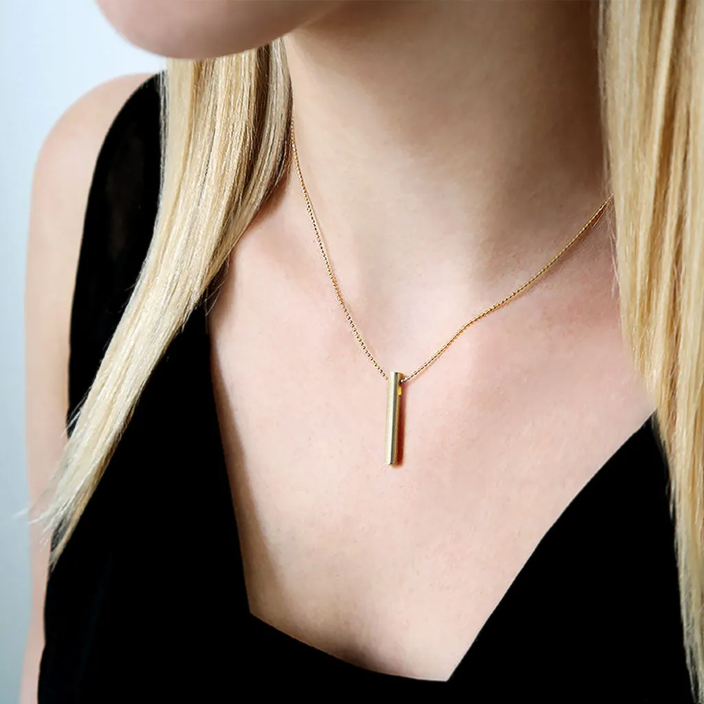 Alex Woo Elements Bar Necklace