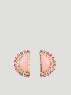 Blush Dome Earrings