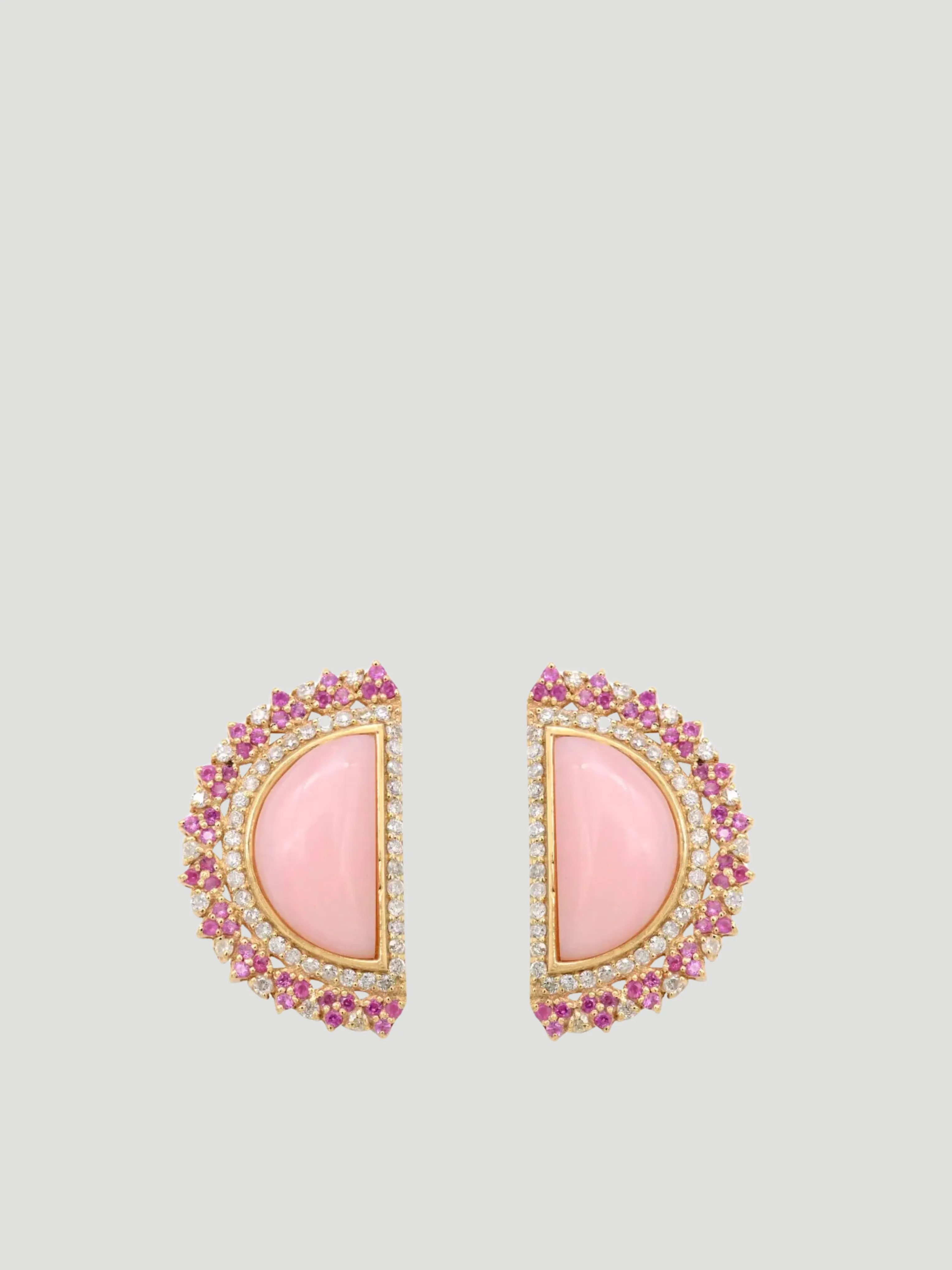 Blush Dome Earrings