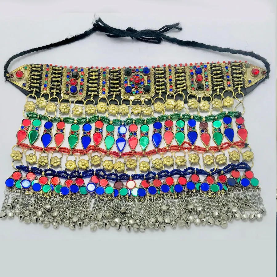 Boho Statement Colorful Choker Necklace