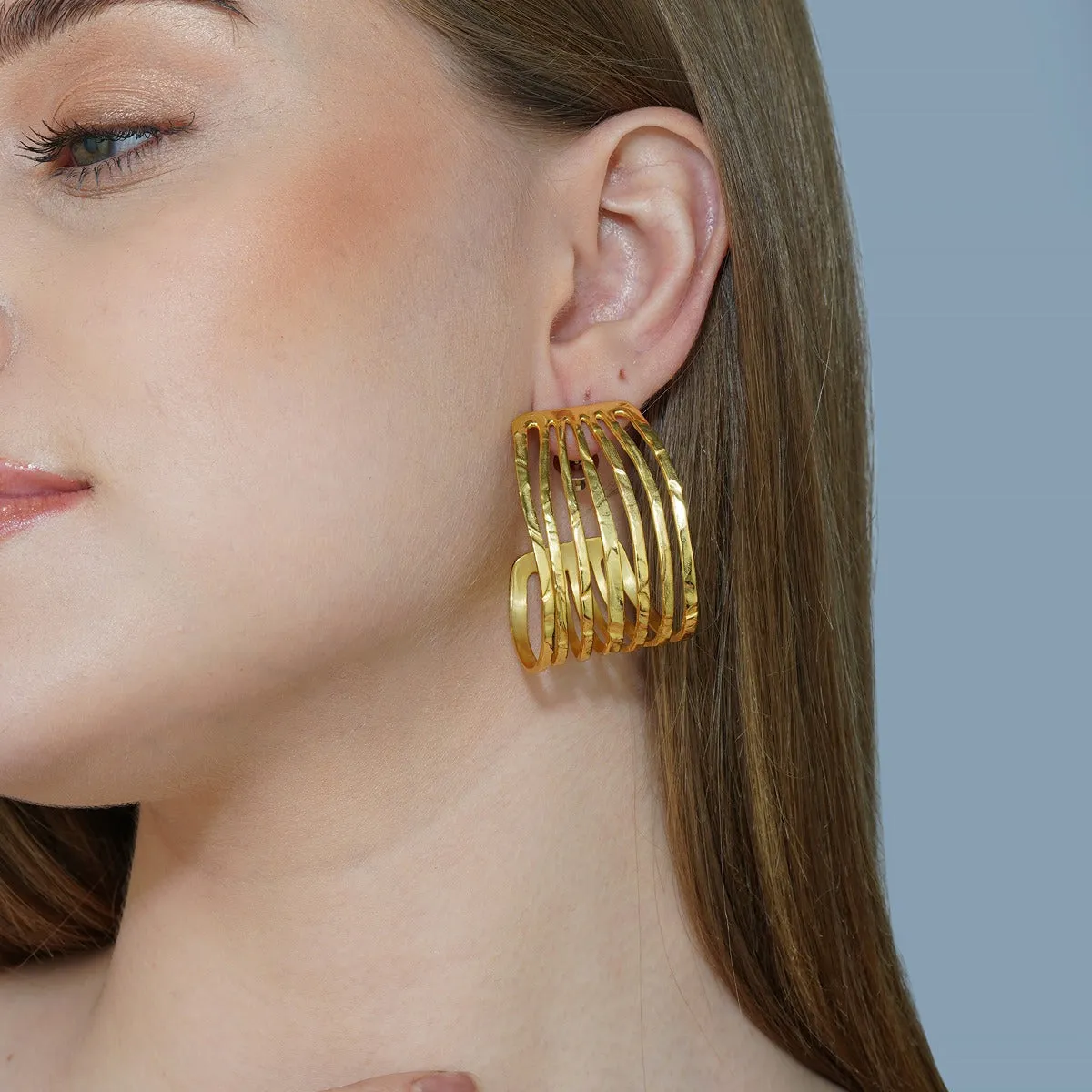 Bold Bash Statement Hoop Earrings