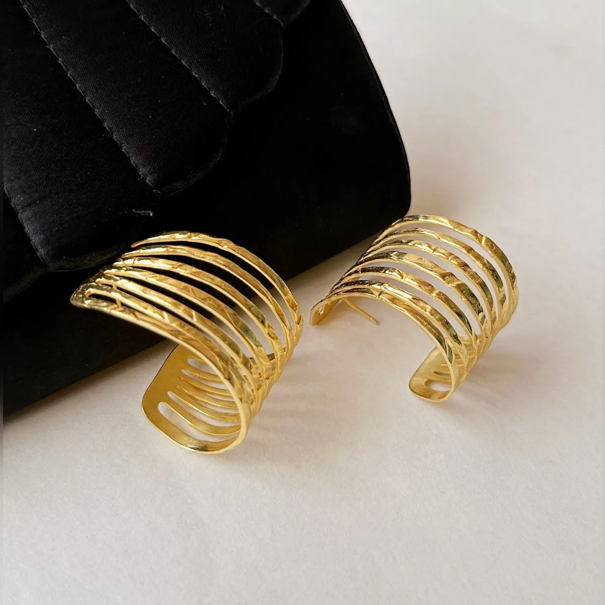 Bold Bash Statement Hoop Earrings