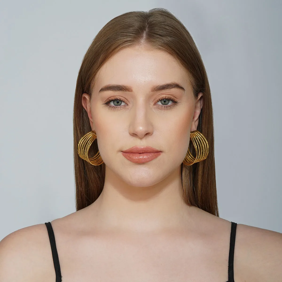 Bold Bash Statement Hoop Earrings