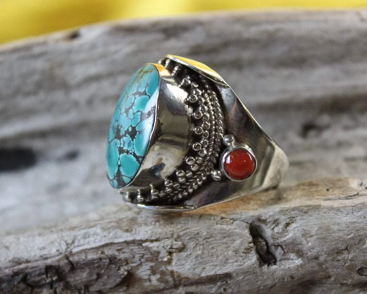 Bold Statement Turquoise Ring