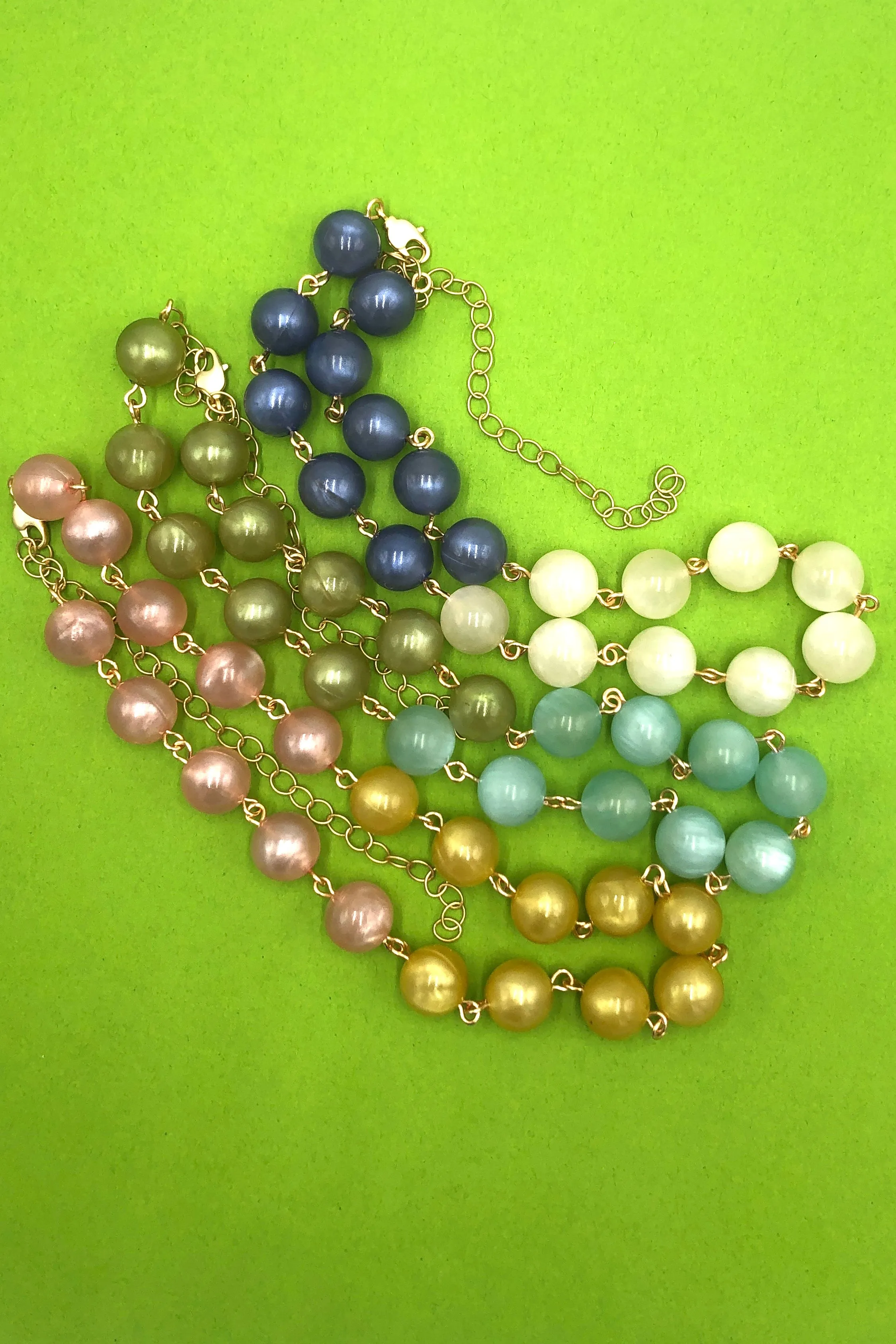 Color Block Aura Amelia Necklace