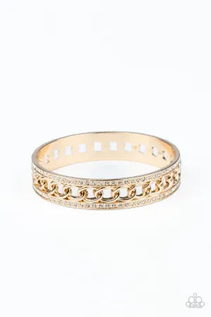 Couture Court - Gold Bracelet