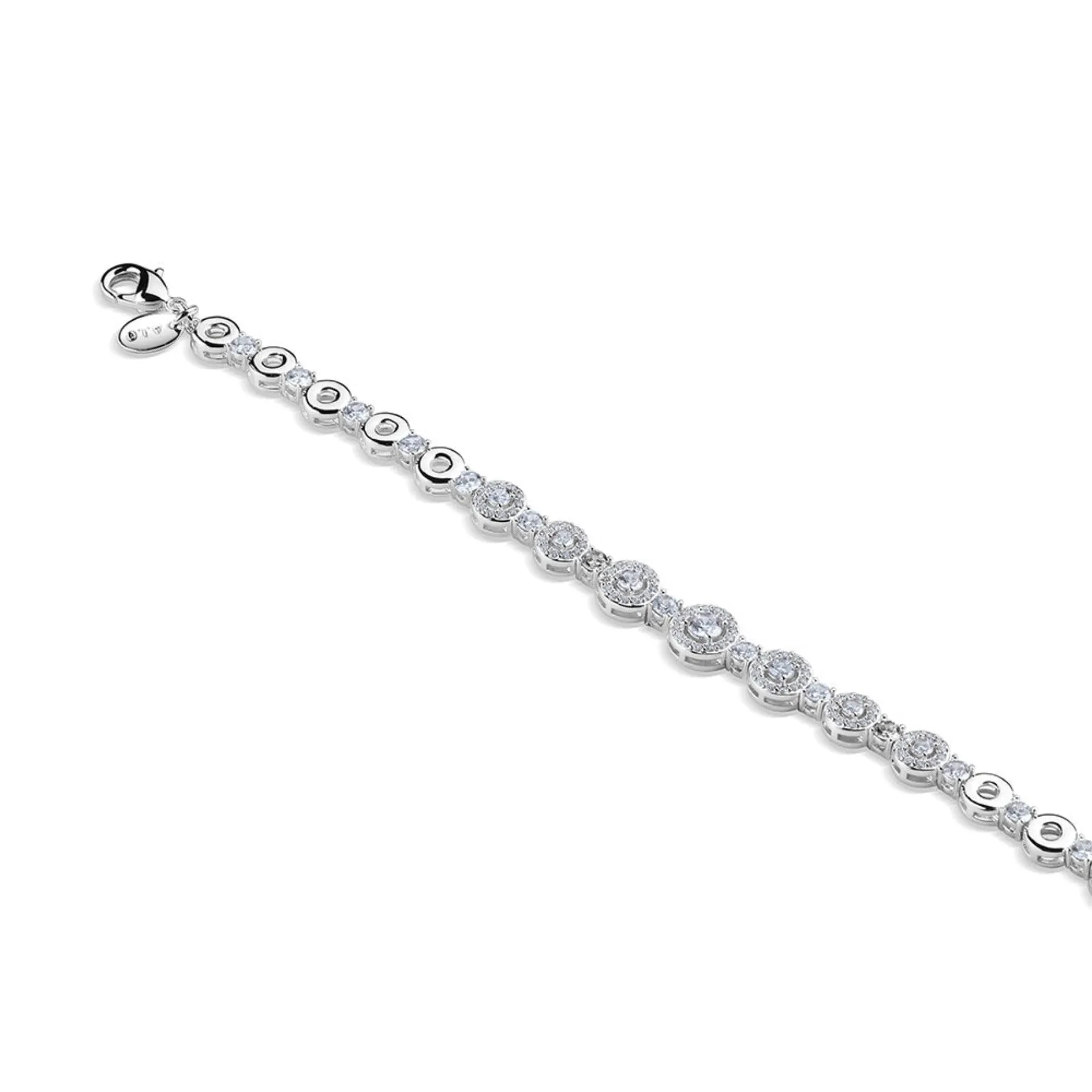 Cubic Zirconia Bracelet  - Newbridge Silverware