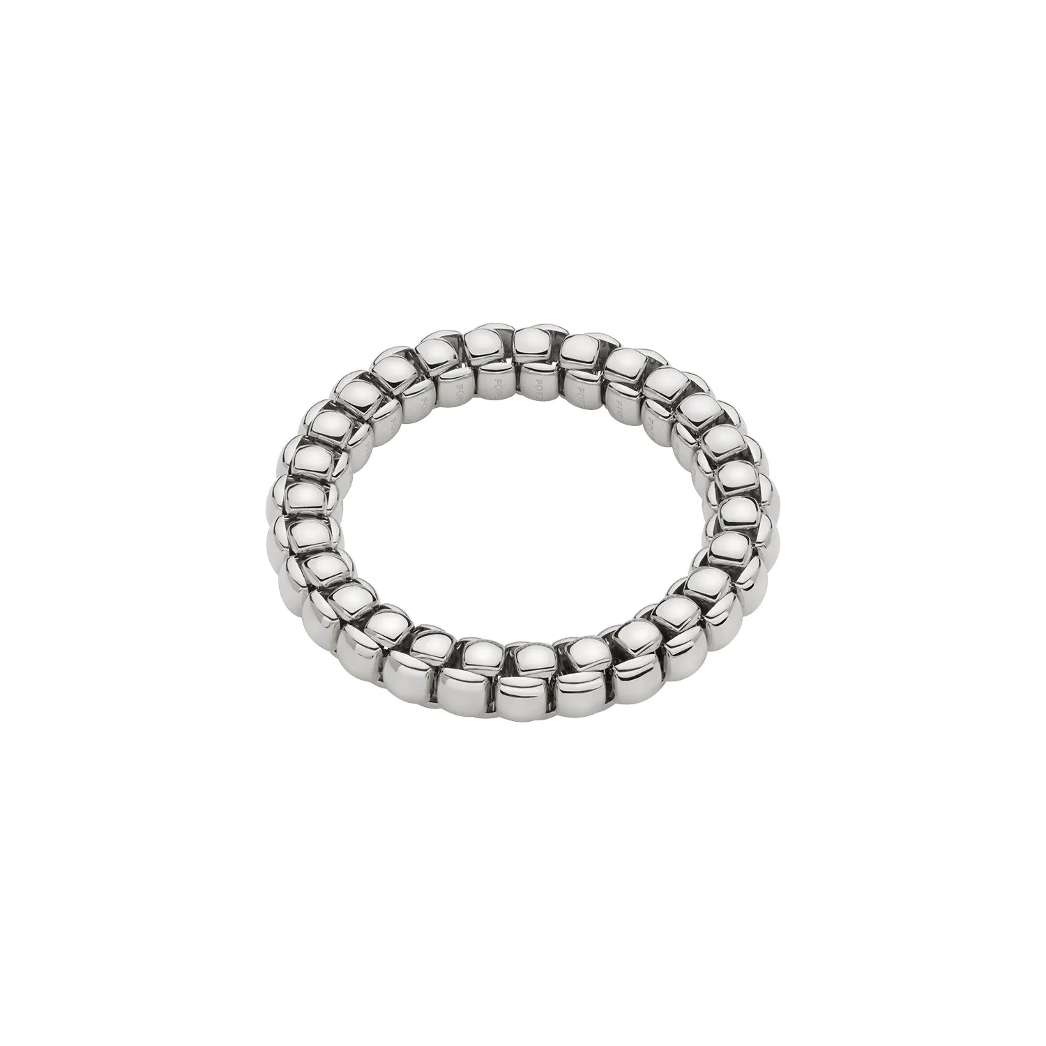 Fope Luna 18ct White Gold Flex'It Bracelet 520BM-18W-M