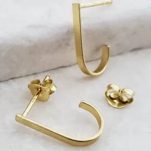 Gold Hook Bar Studs