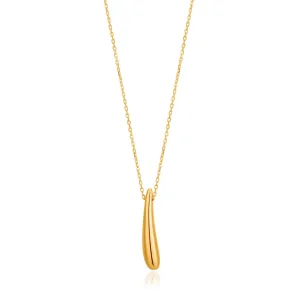 Gold Luxe Drop Necklace