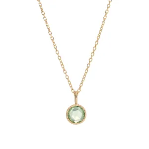 Green Sapphire Aria Necklace