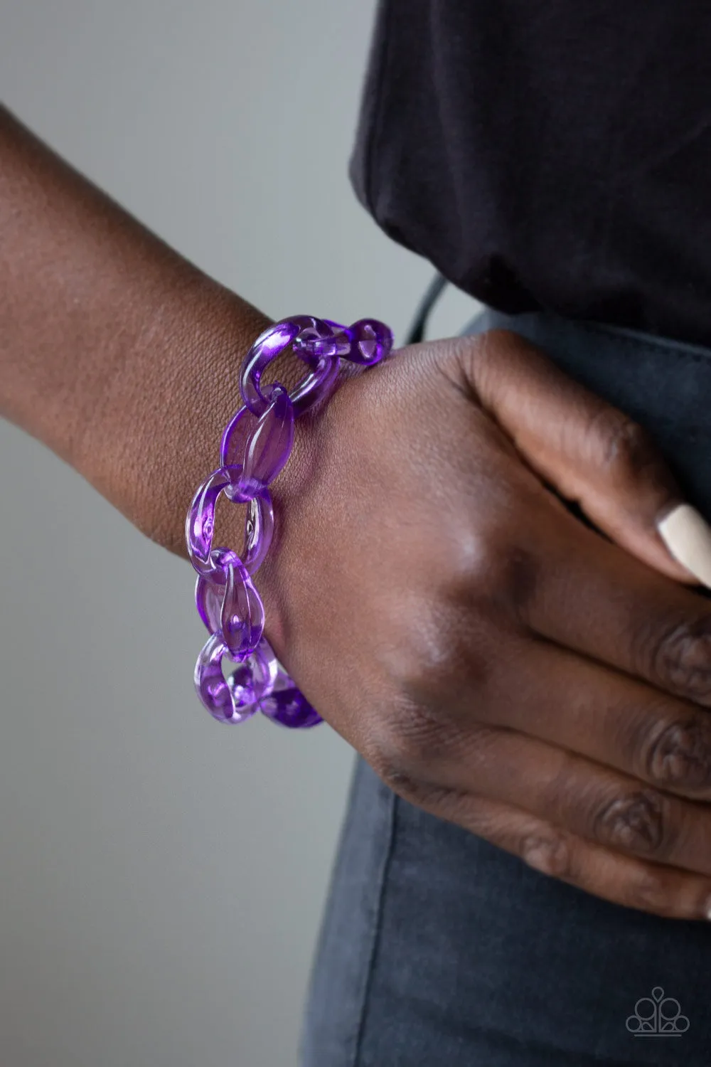 Ice Ice Baby Purple-Bracelet