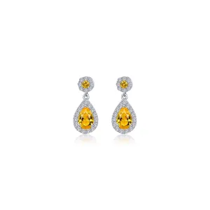 Lafonn Classic Citrine Earring E0590CAP00