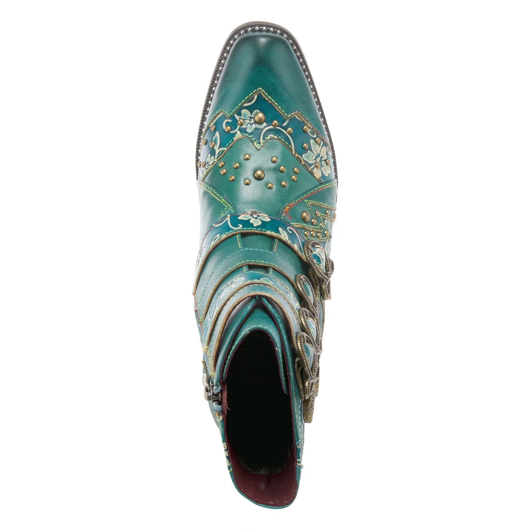 L'ARTISTE RODEHA TEAL BOOTS