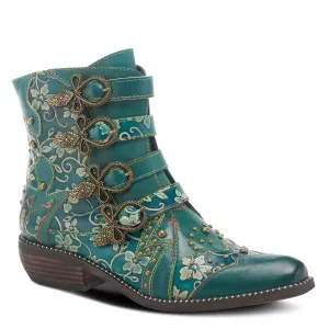 L'ARTISTE RODEHA TEAL BOOTS