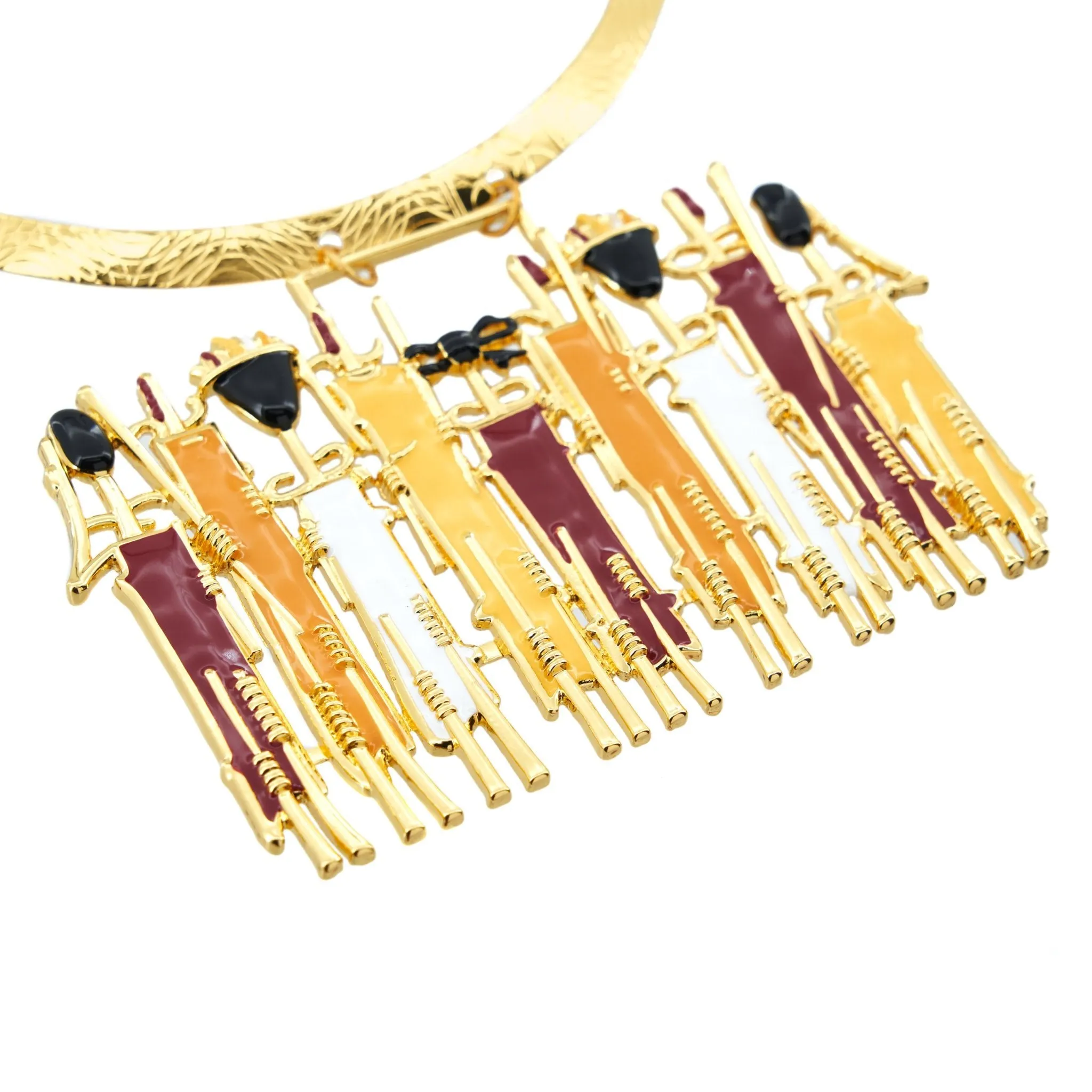 Maasai Sherrie Choker - Gold