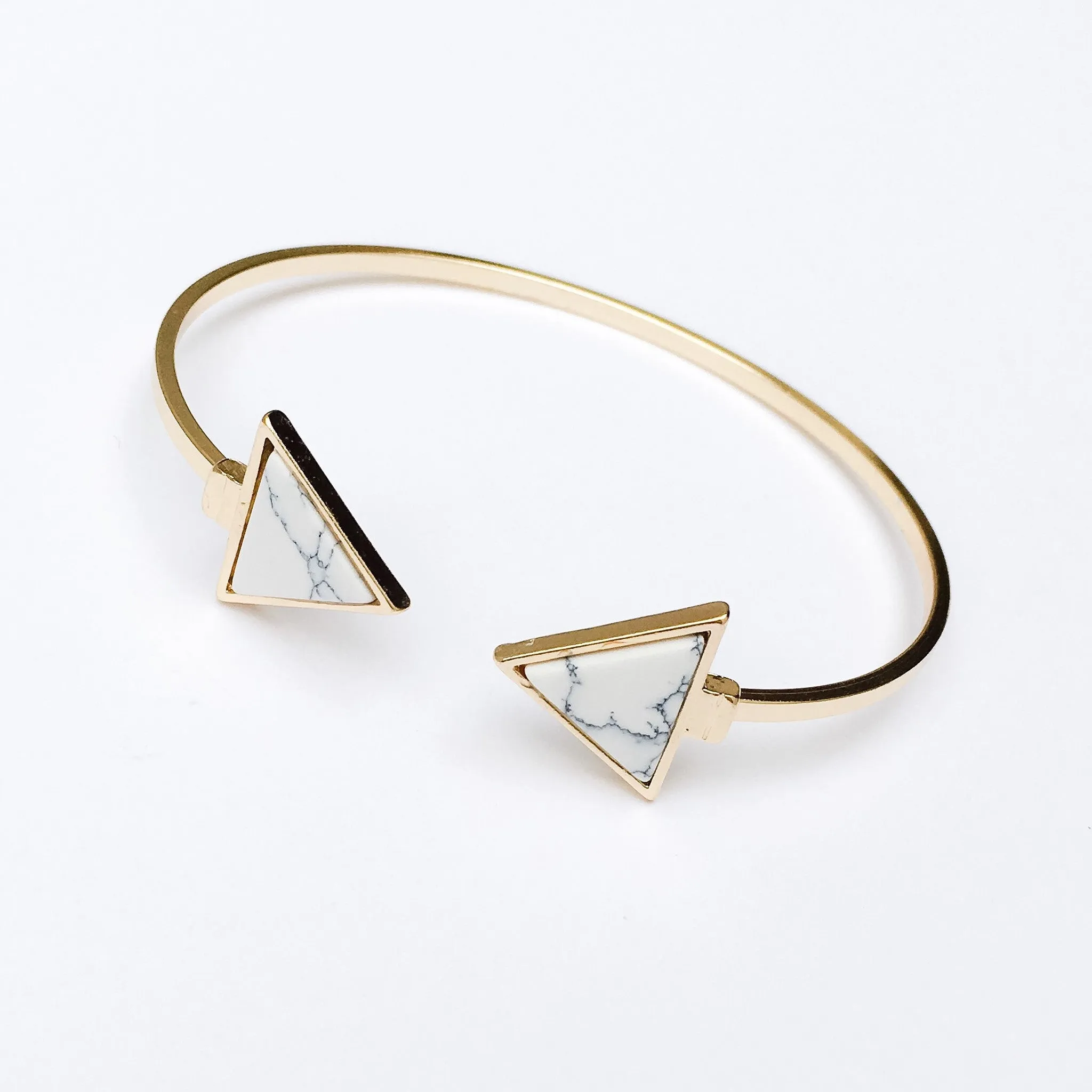 Marble Triangle Bracelet - LAST CHANCE / FINAL SALE