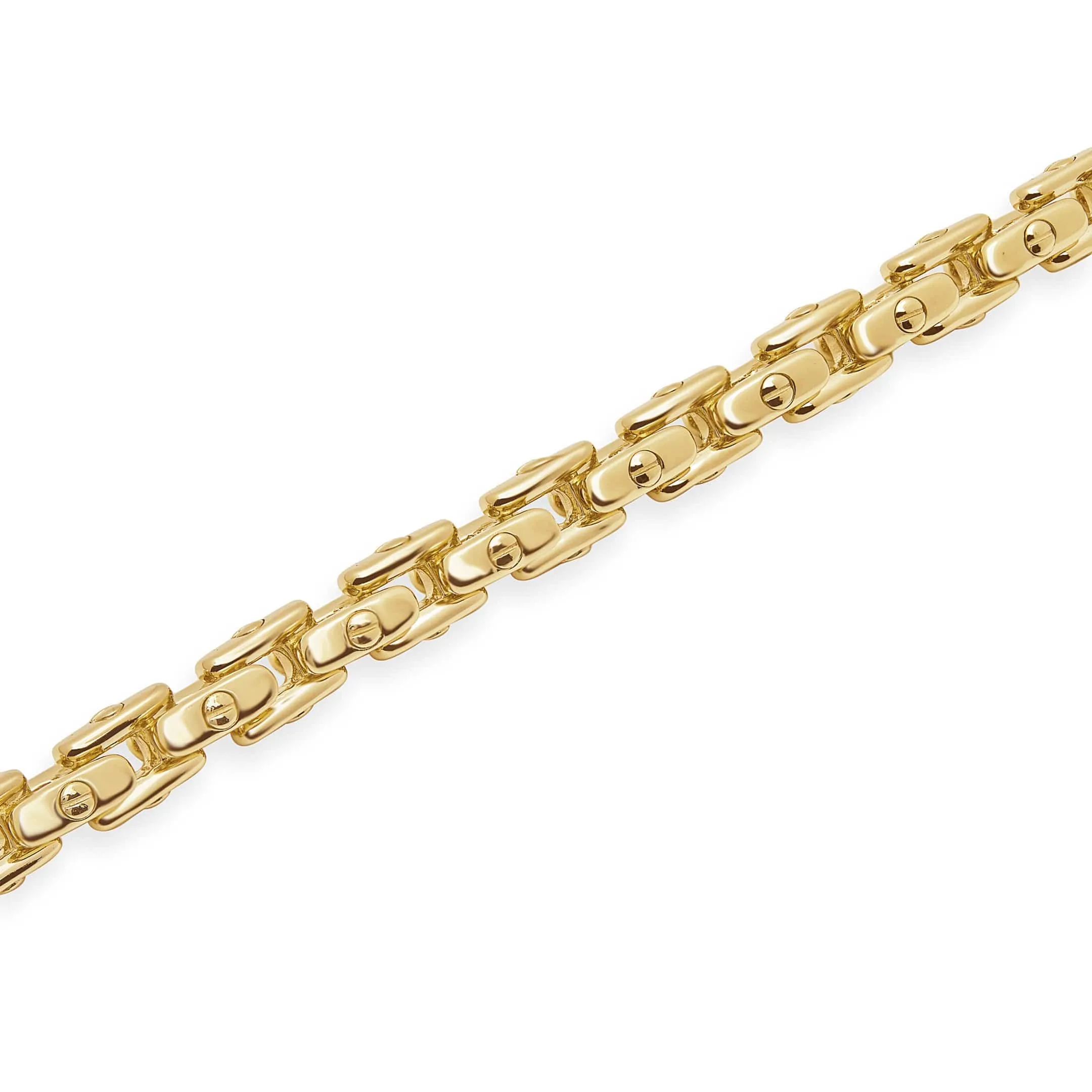 Men's Gold Anchor Bracelet