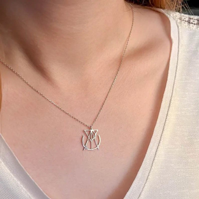 Minimalist Monogram Name Necklace