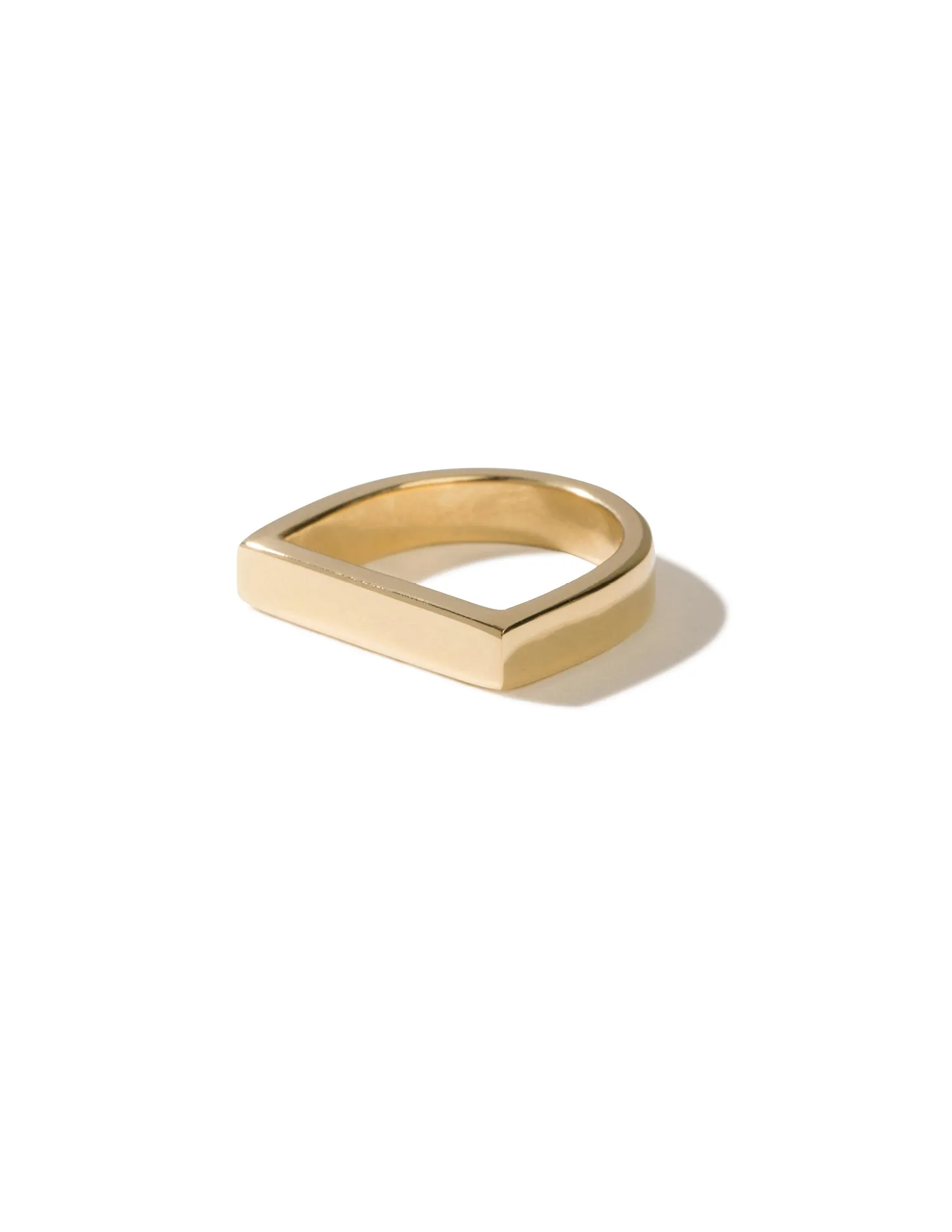 Moonbeam ring <br>Gold Vermeil