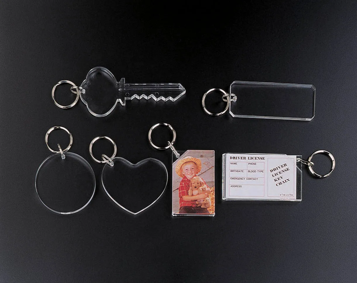 Oblong Key Ring