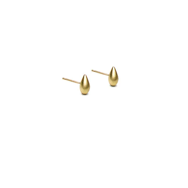 Olivia Shih LGF Drop Studs - 14k Yellow Gold