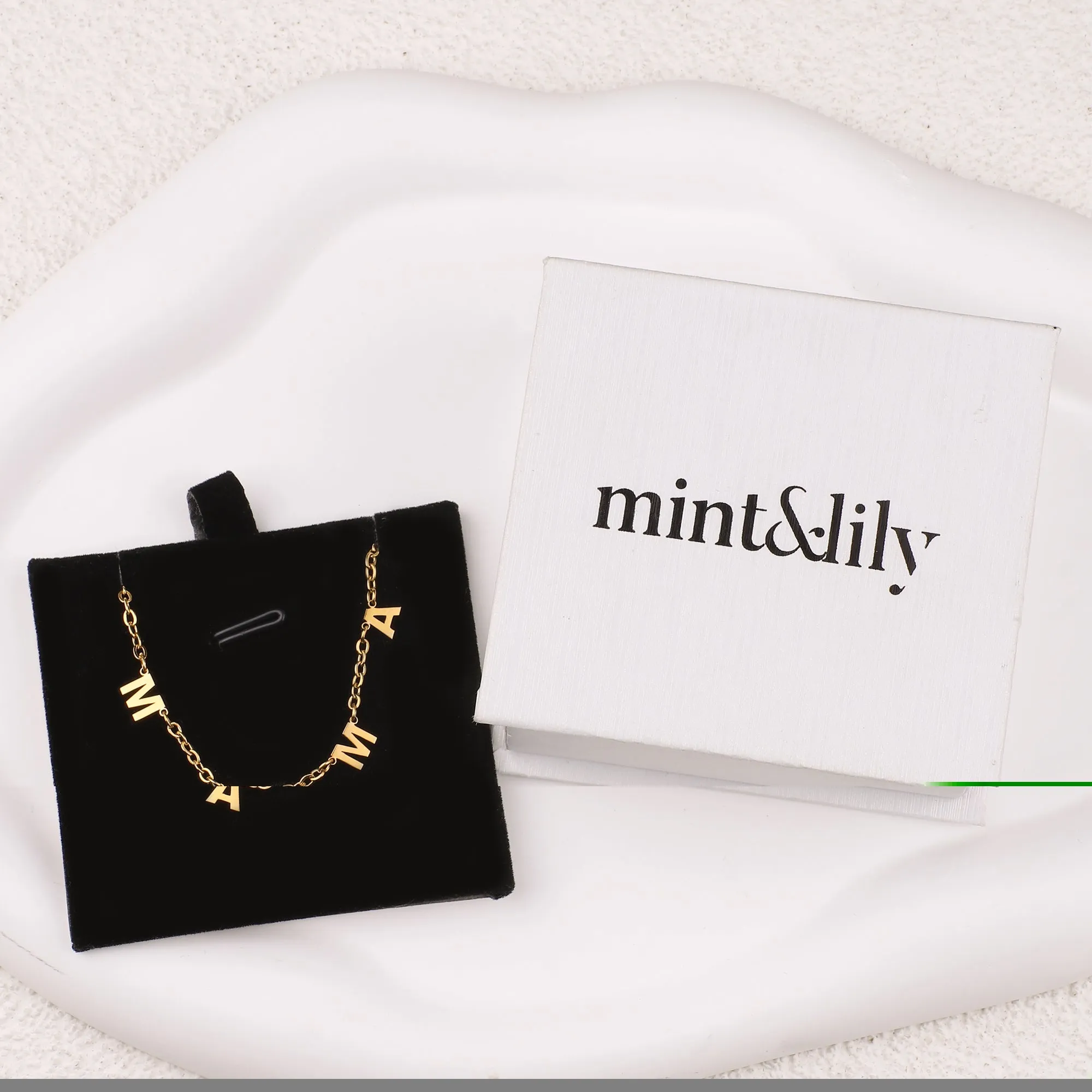 Personalized Minimalist Letter Necklace