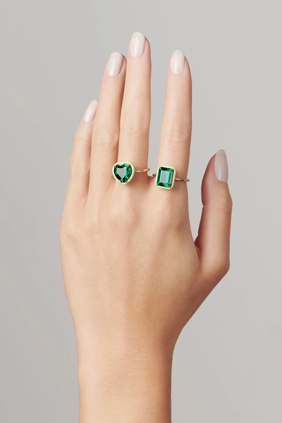 Rectangular Cocktail Ring - In Stock