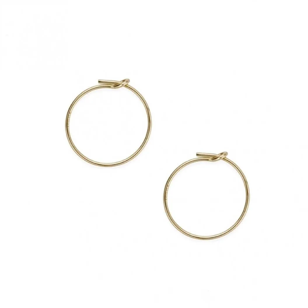 Sleeper Hoop Earrings