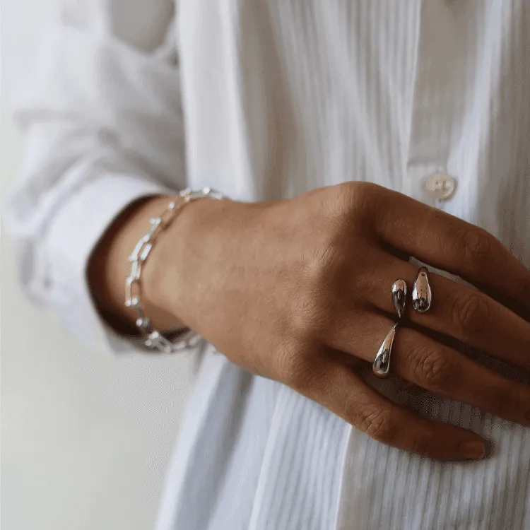 THE ONA RING - sterling silver