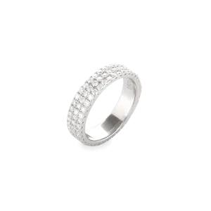 TRIPLE ETERNITY DIAMOND RING