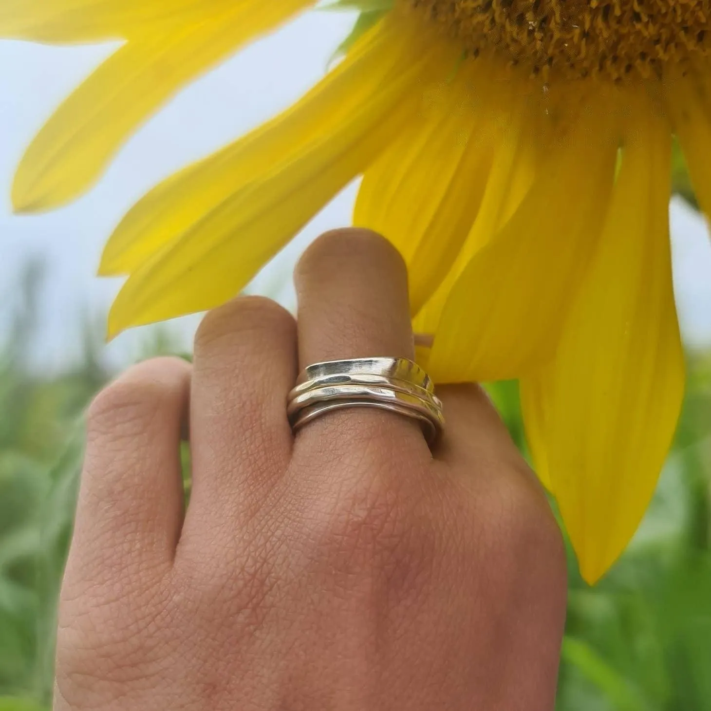 Waves - Spinner Ring